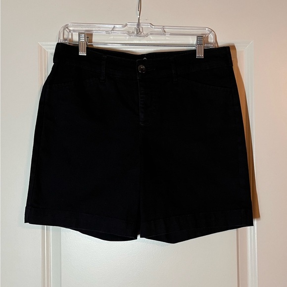 St. John’s Bay | 7” Bermuda Shorts in Black Size 10P - Picture 4 of 7